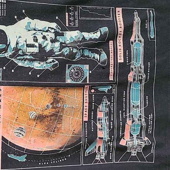 Old Navy "Limitless" Astronaut Space Tshirt - Picture 3 of 5